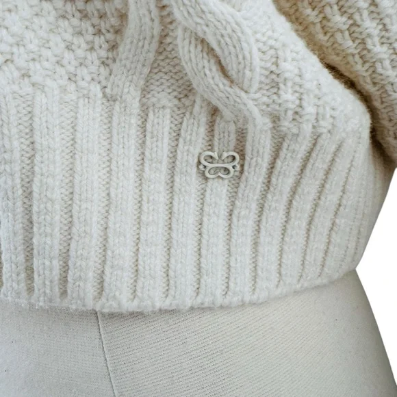Aritzia Sunday Best Peggy Cropped Sweater - Picture 6 of 12